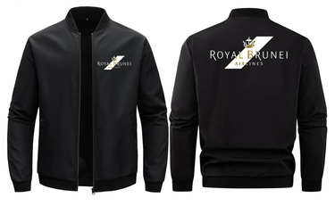 ROYAL BRUNE AIRLINES LOOSE SOLID COLOR JACKET
